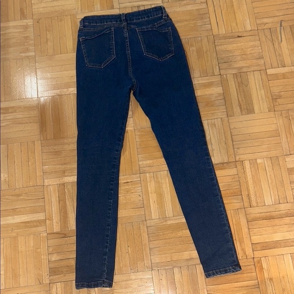 SHEIN Dark Blue Skinny Jeans - Picture 3 of 4